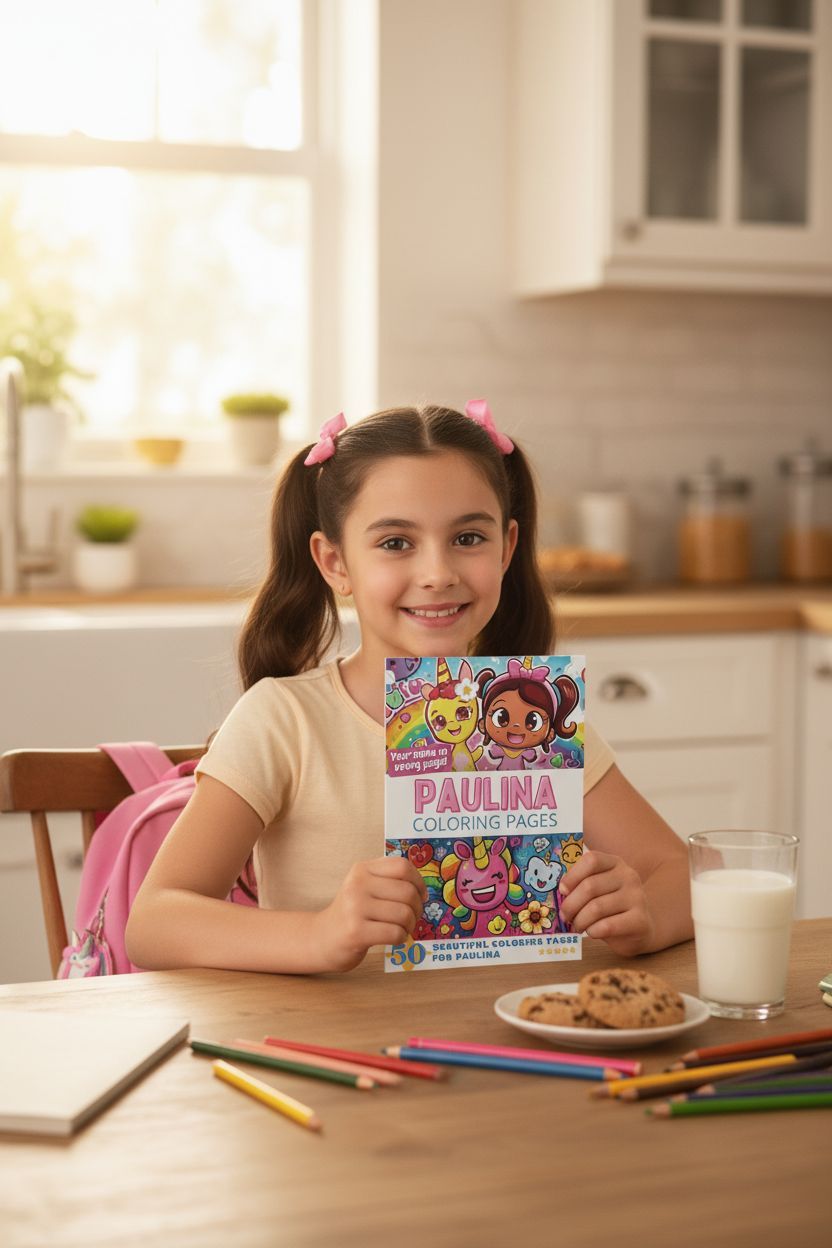 Paulina personal coloring pages