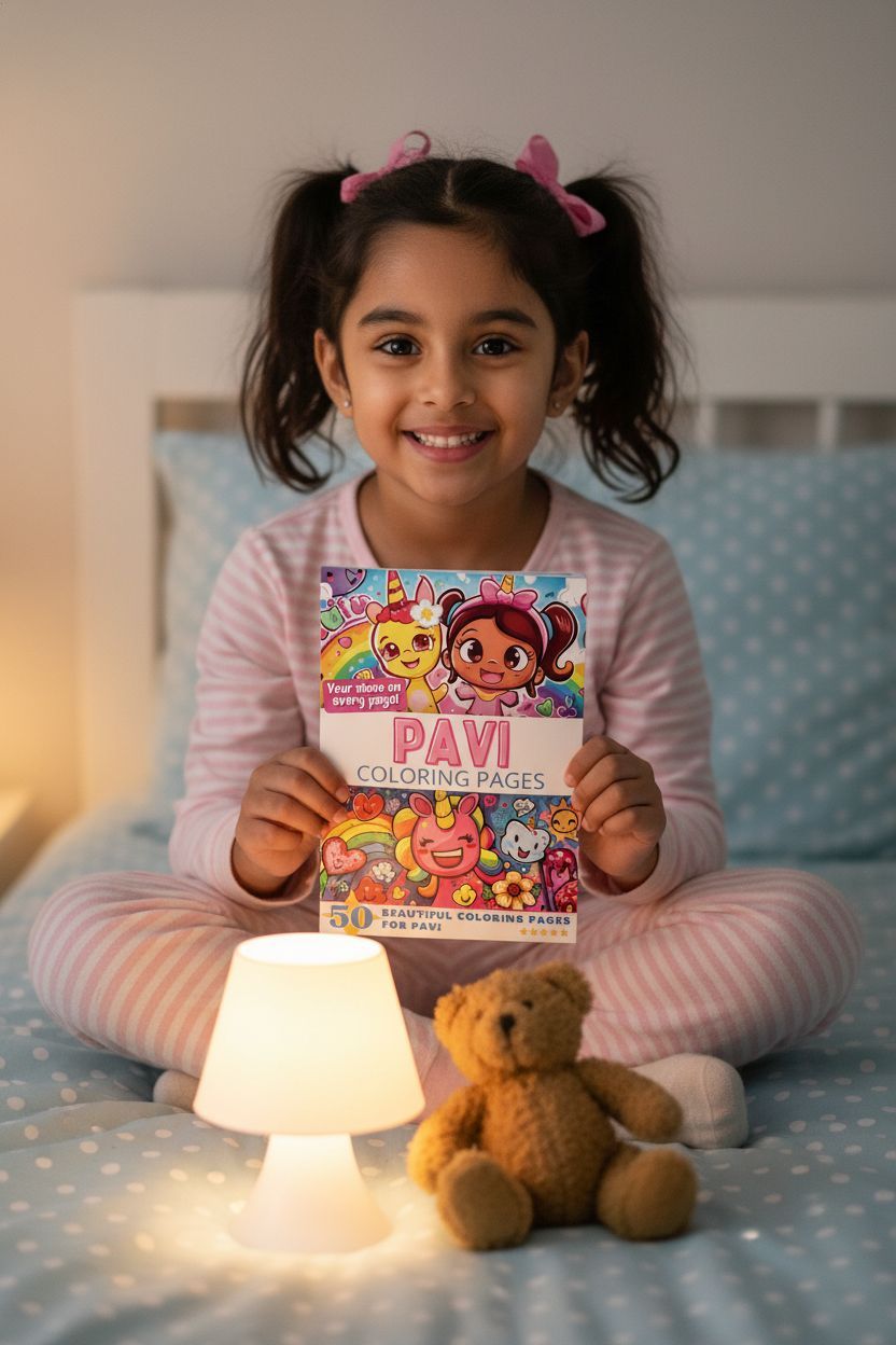 Pavi personal coloring pages