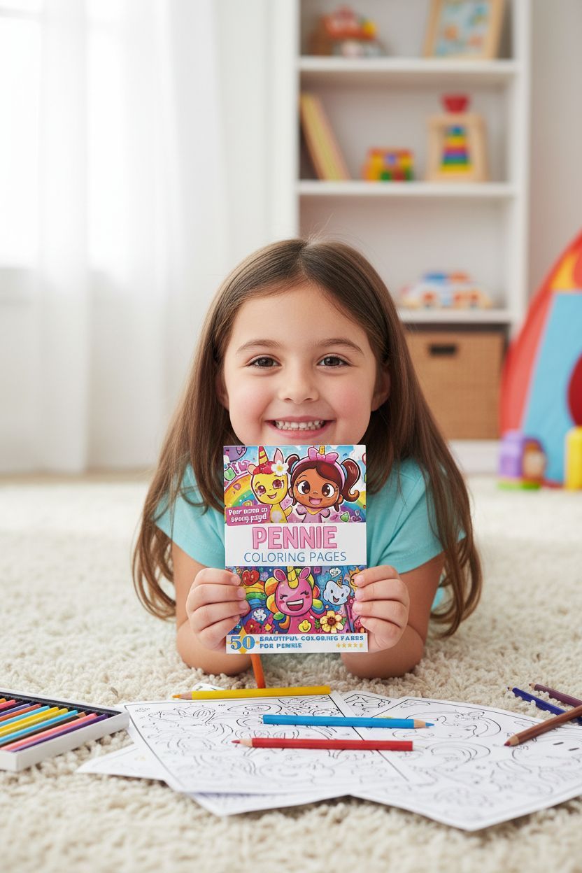 Pennie personal coloring pages