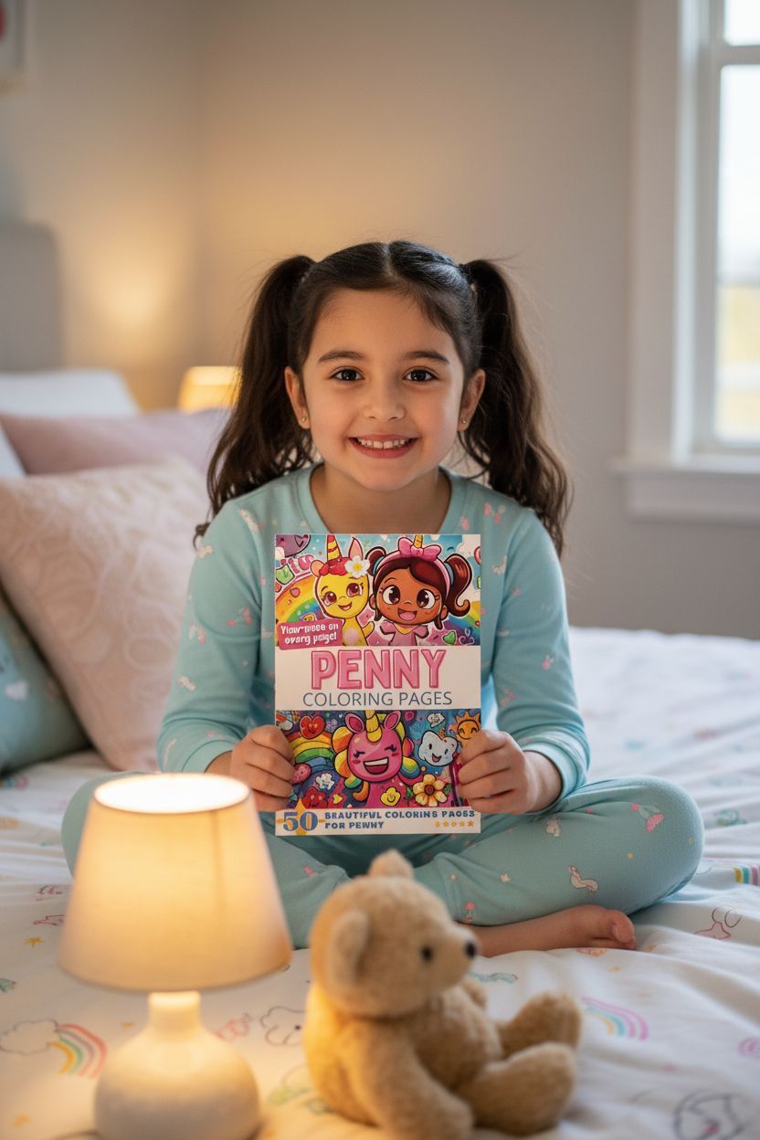 Penny personal coloring pages