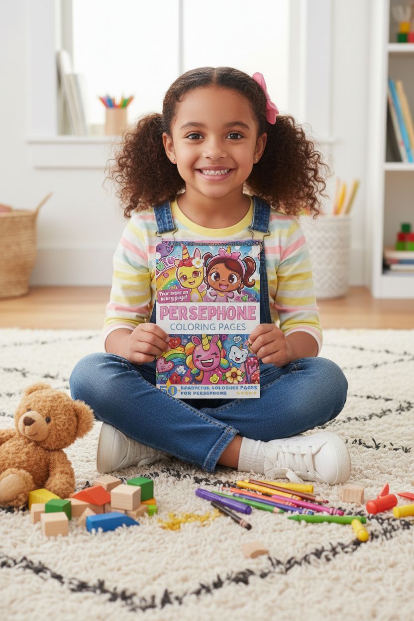 Persephone personal coloring pages