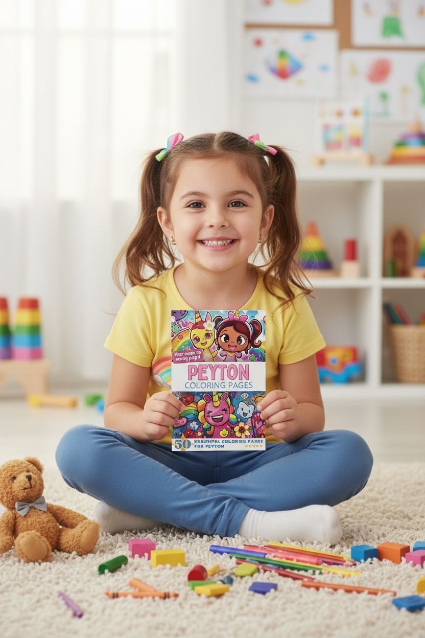 Peyton personal coloring pages