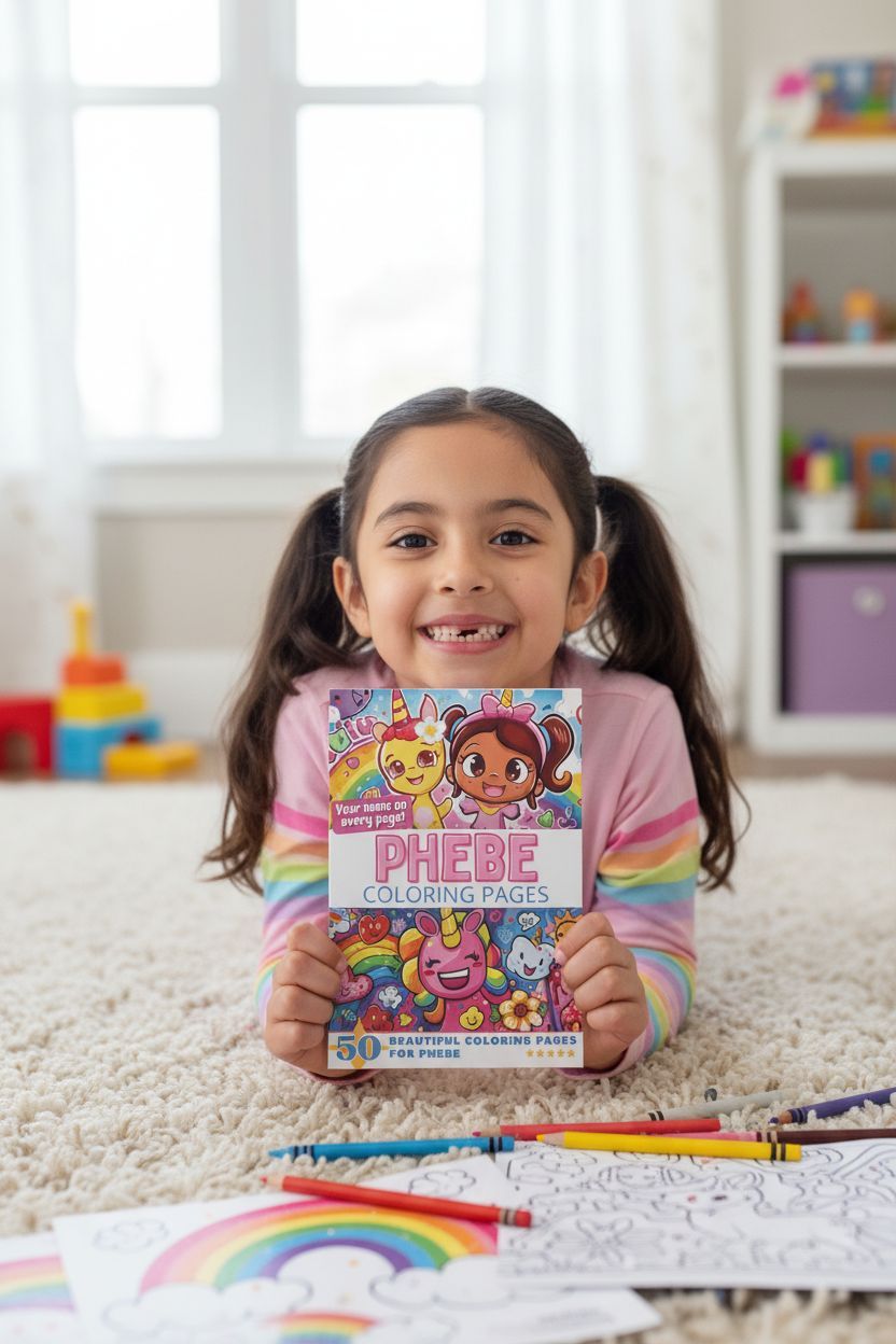 Phebe personal coloring pages