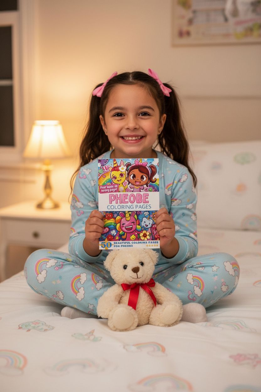 Pheobe personal coloring pages