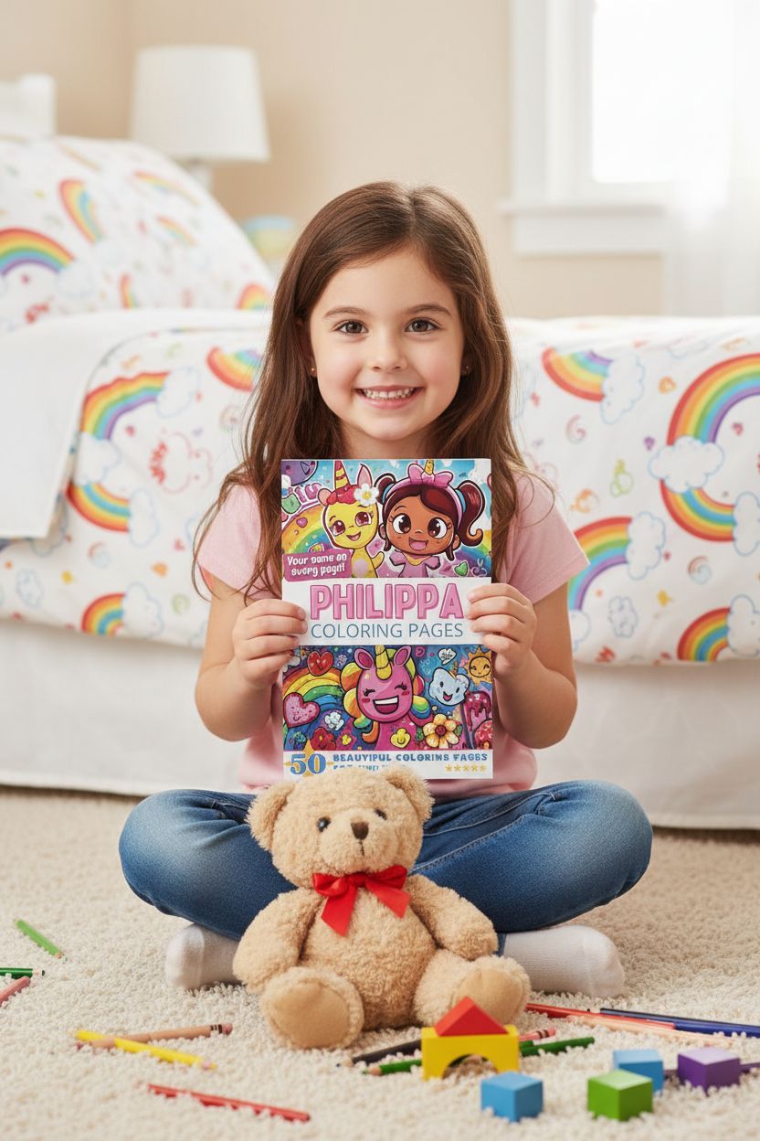 Philippa personal coloring pages