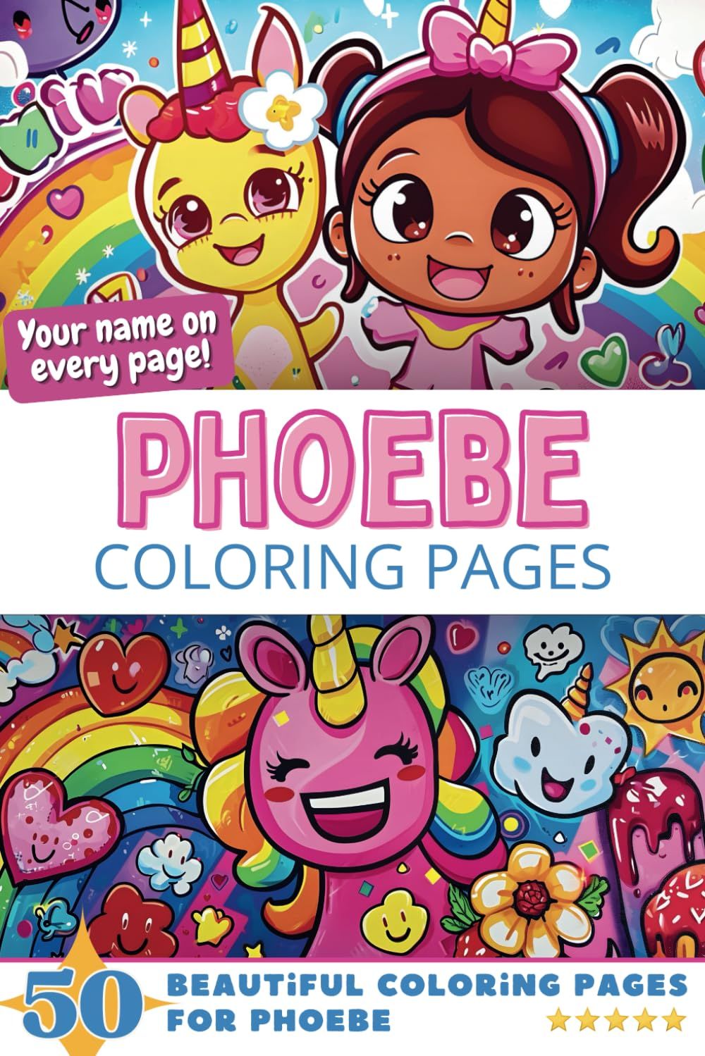 Phoebe Coloring Book Cover