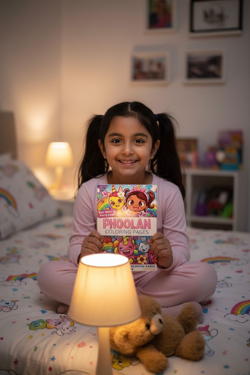 Phoolan personal coloring pages