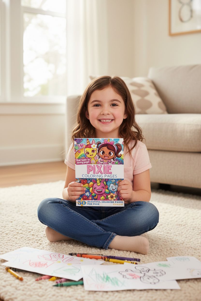 Pixie personal coloring pages