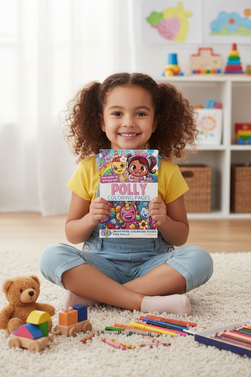 Polly personal coloring pages