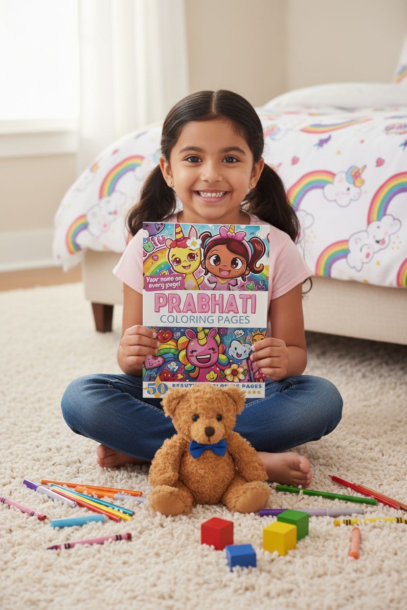 Prabhati personal coloring pages