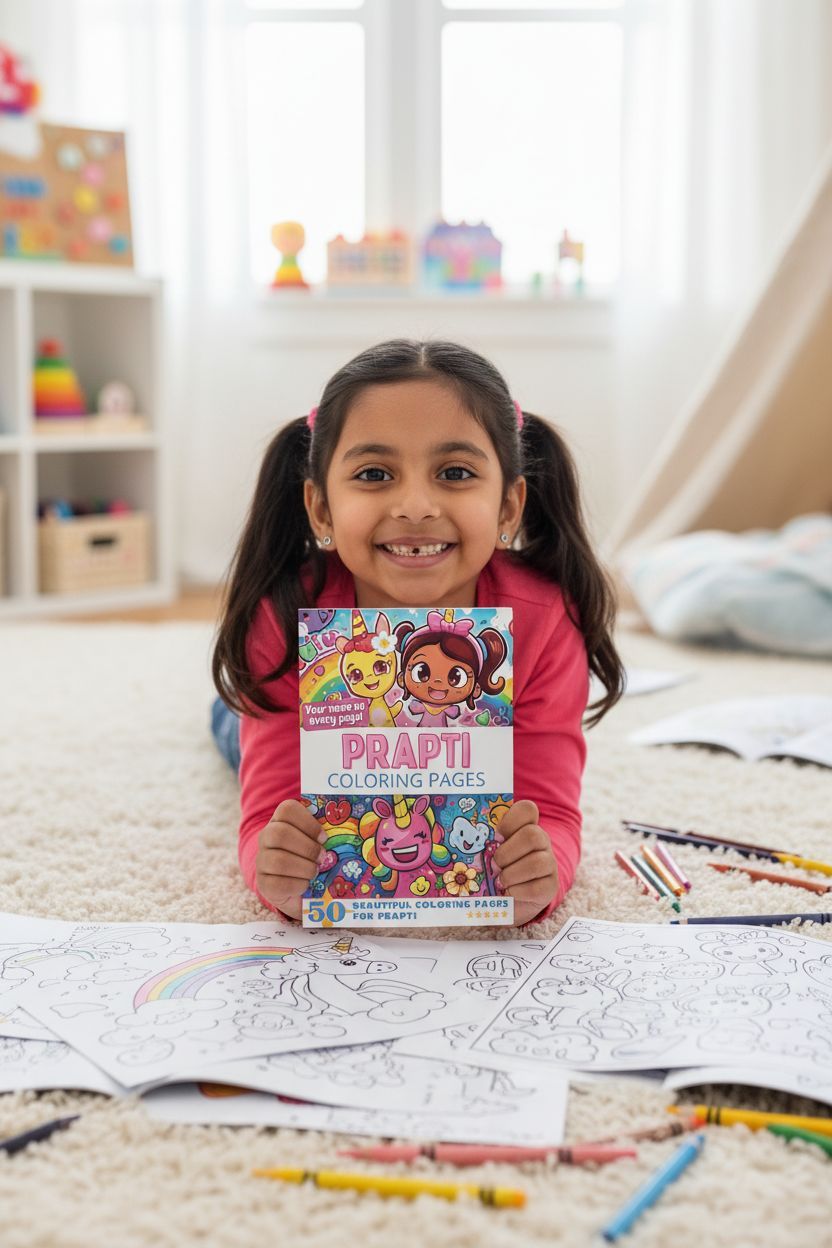 Prapti personal coloring pages