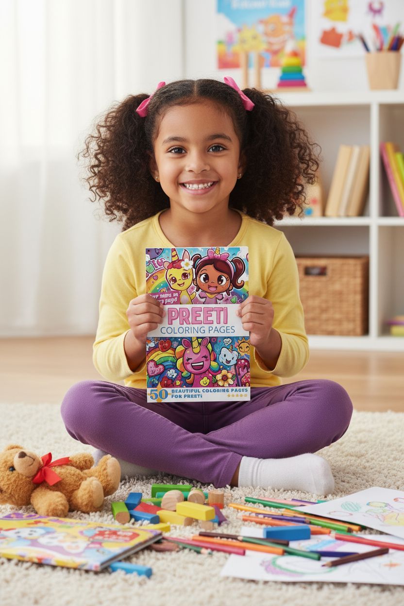 Preeti personal coloring pages