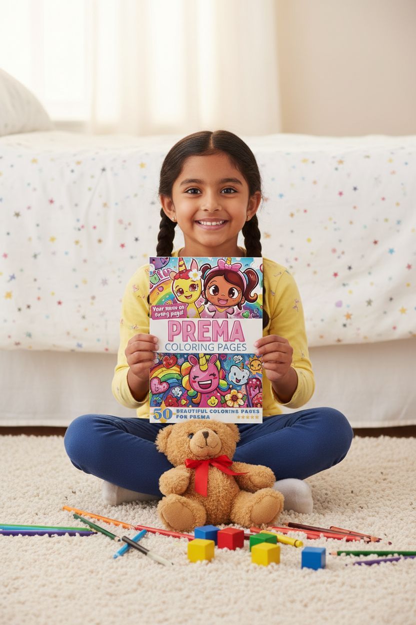 Prema personal coloring pages