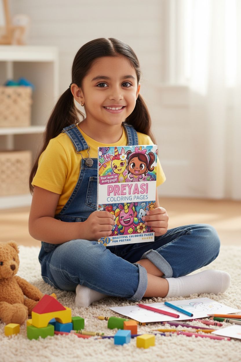 Preyasi personal coloring pages