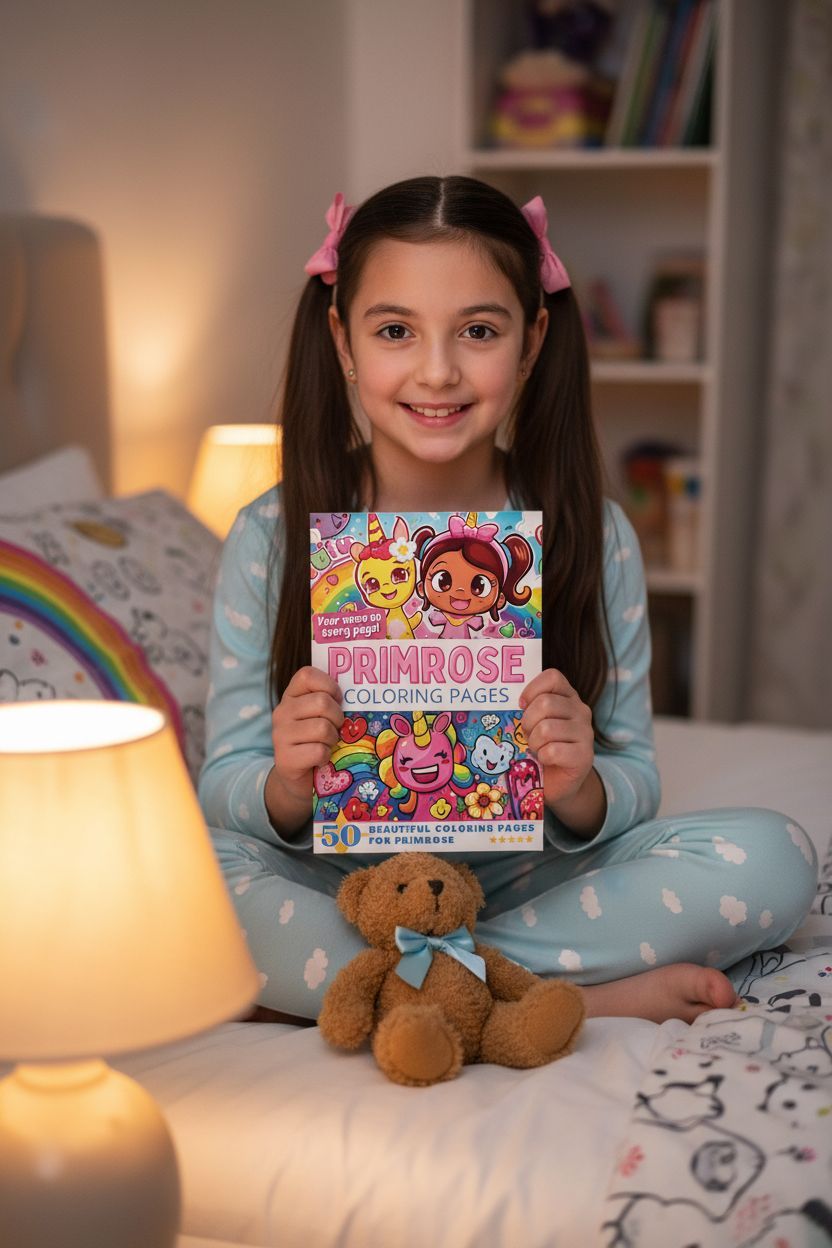 Primrose personal coloring pages