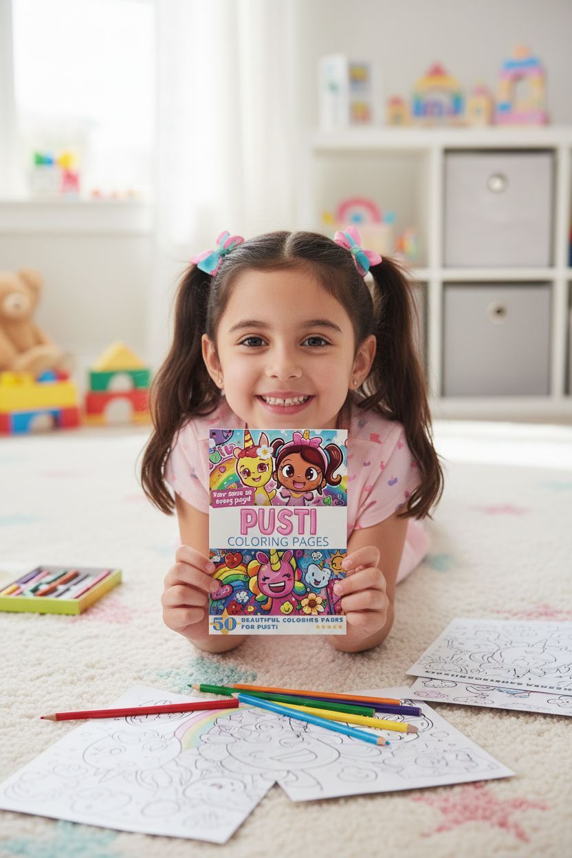 Pusti personal coloring pages