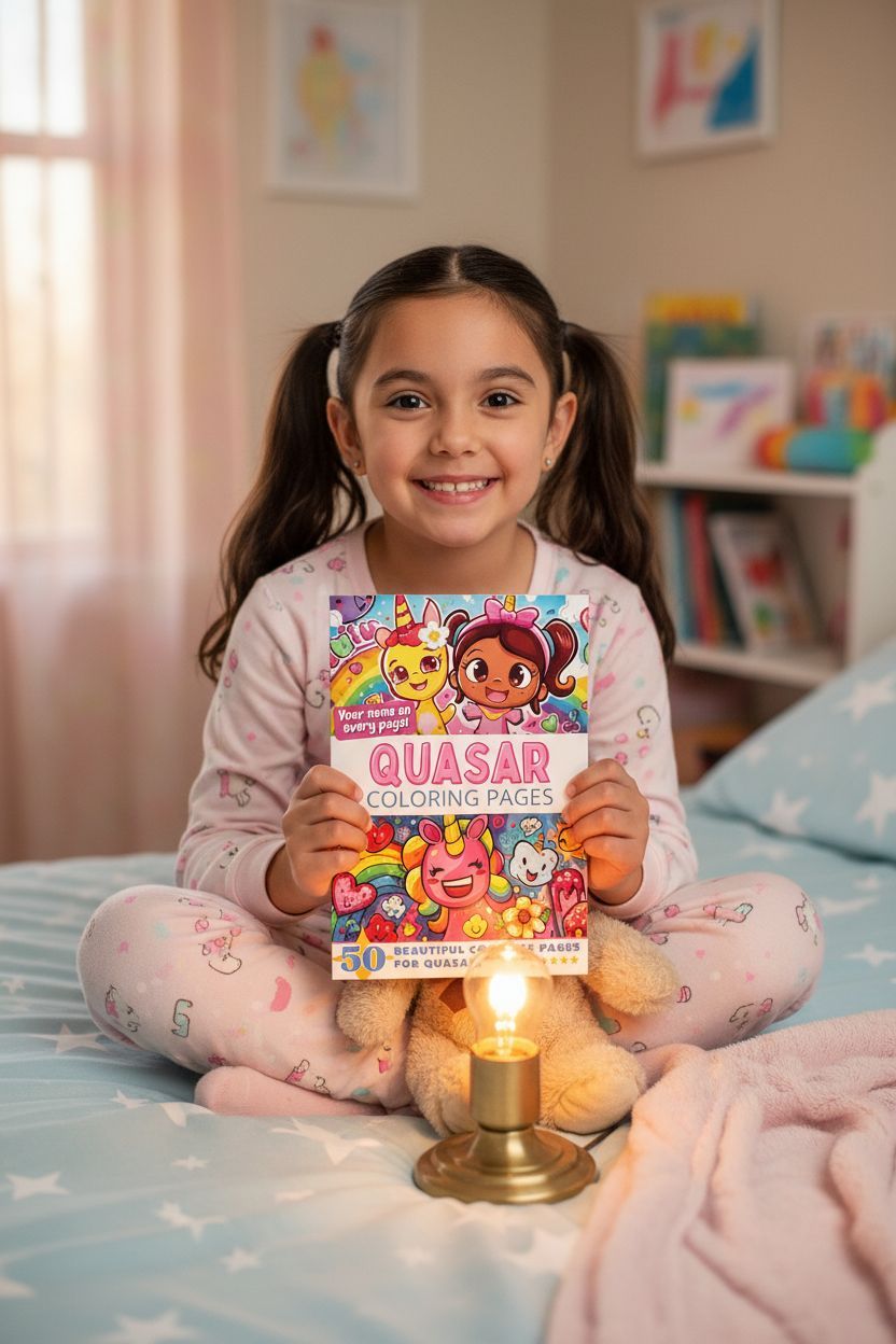 Quasar personal coloring pages