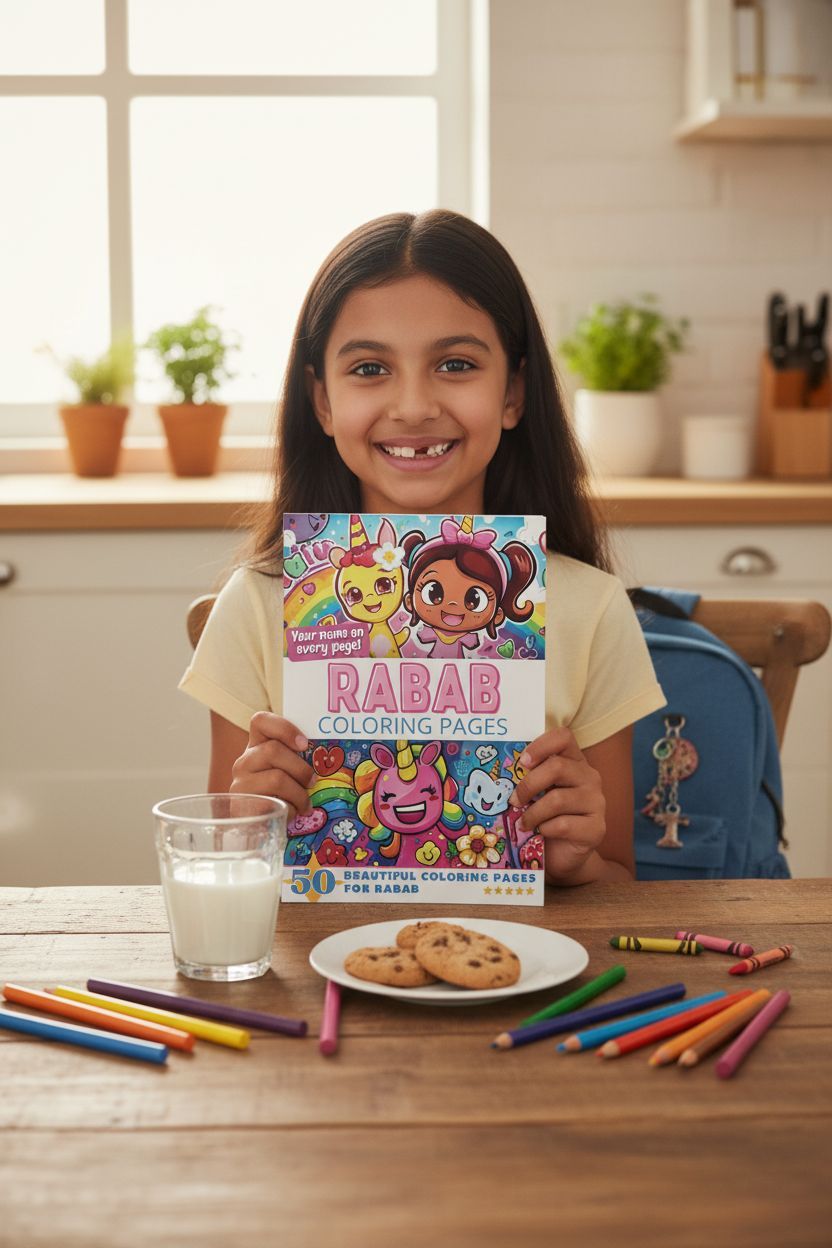 Rabab personal coloring pages