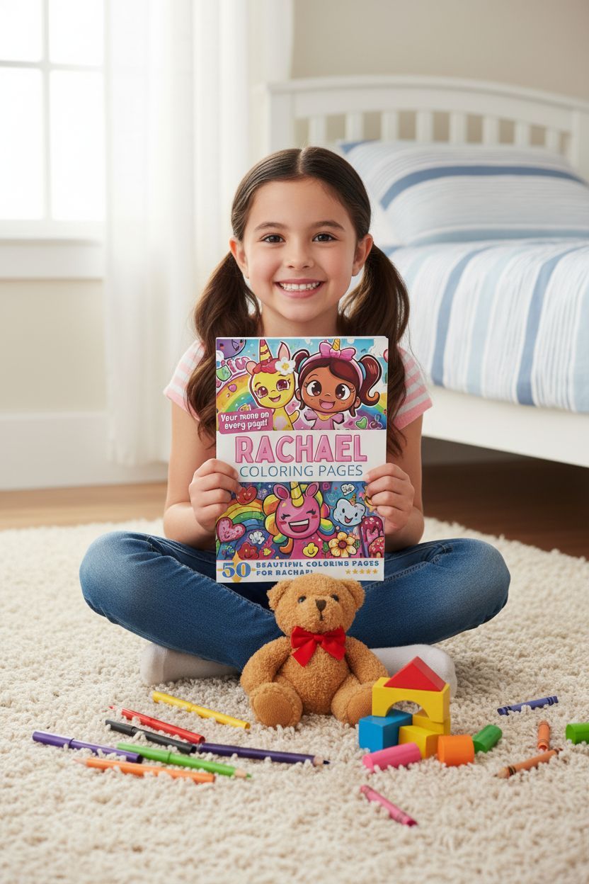 Rachael personal coloring pages