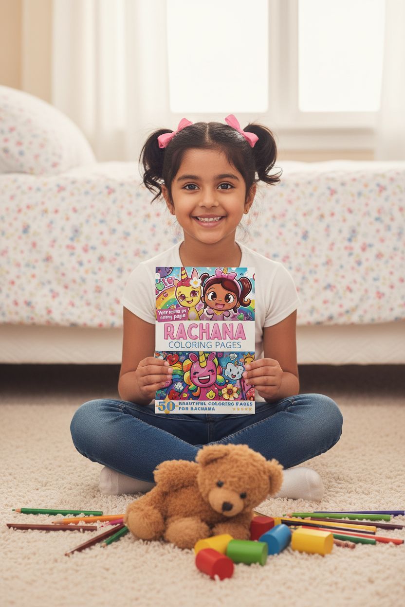 Rachana personal coloring pages