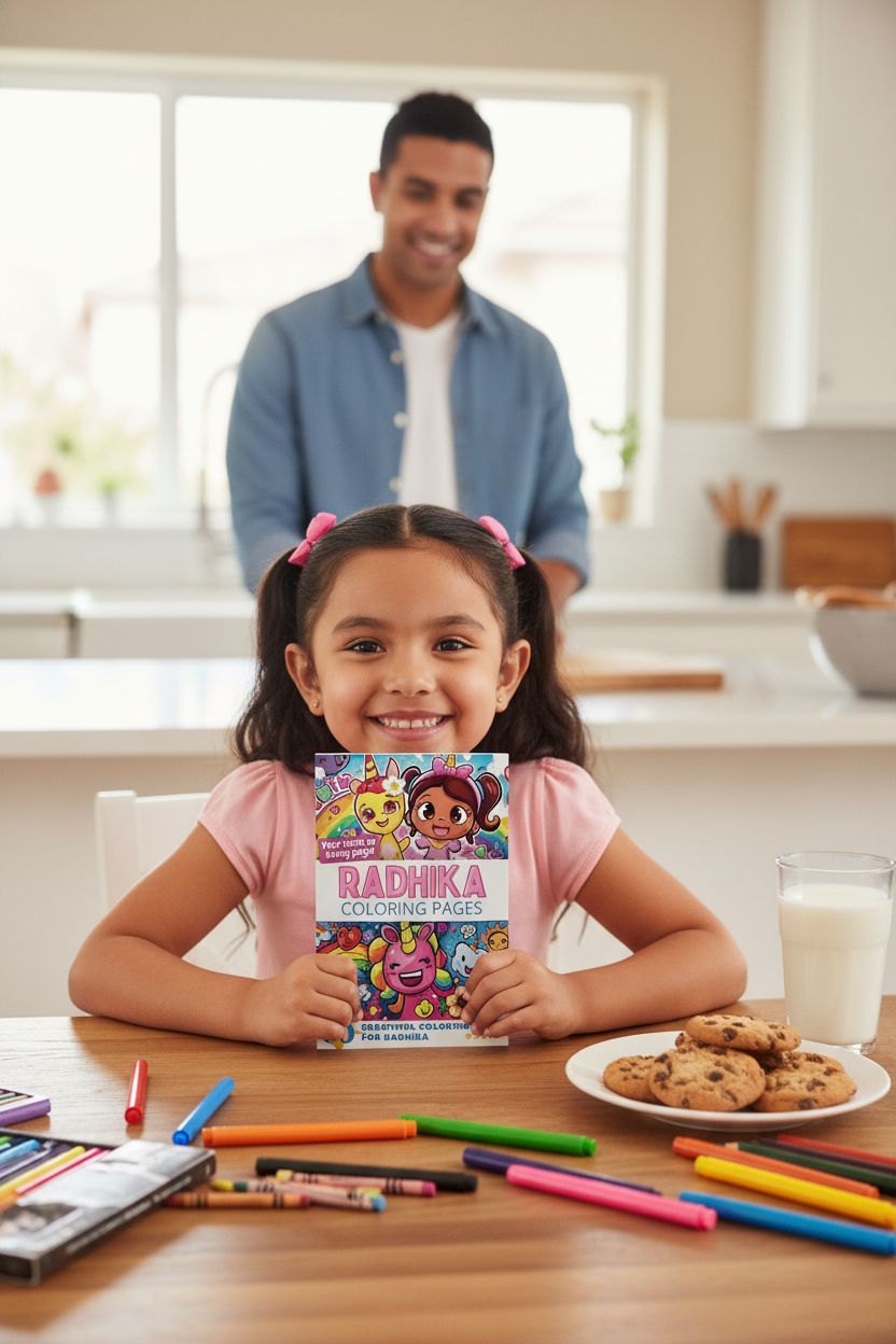 Radhika personal coloring pages