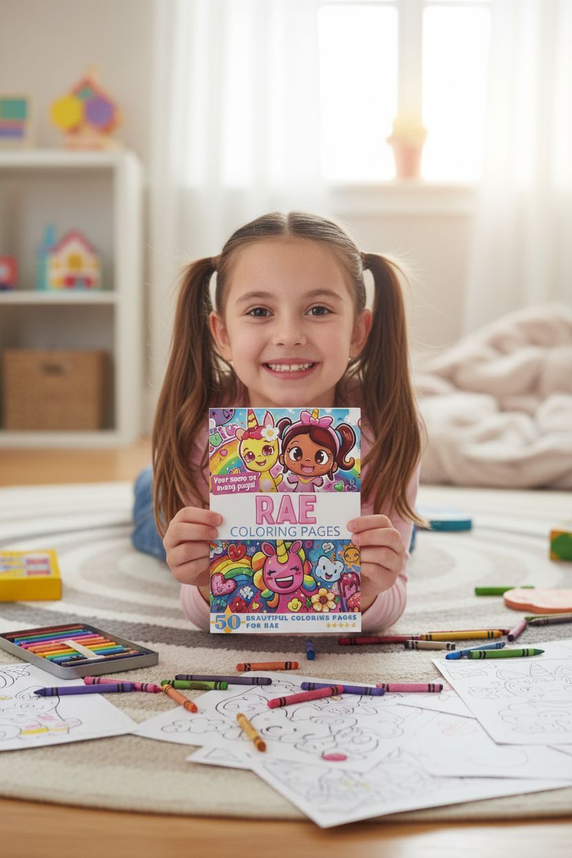 Rae personal coloring pages