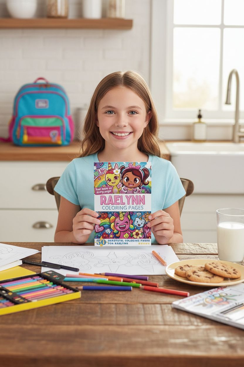 Raelynn personal coloring pages