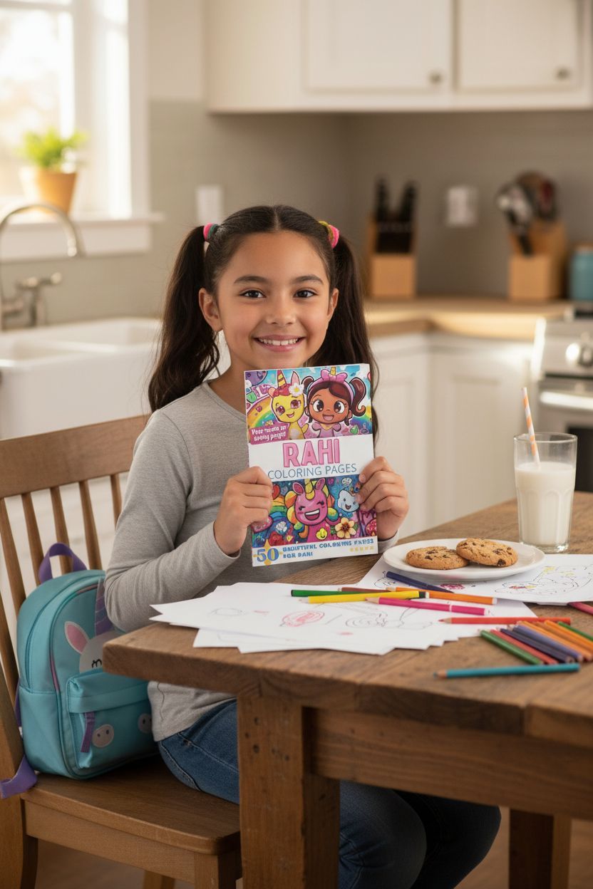 Rahi personal coloring pages