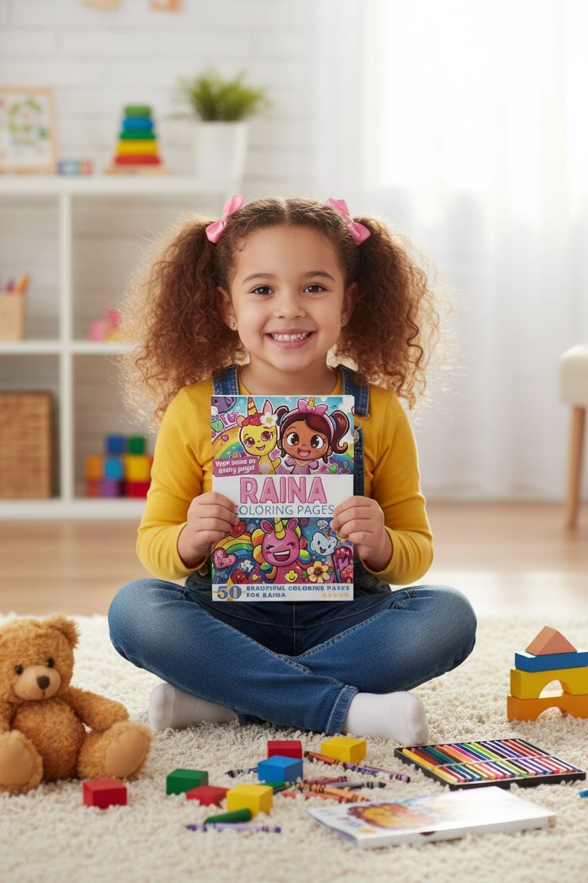 Raina personal coloring pages