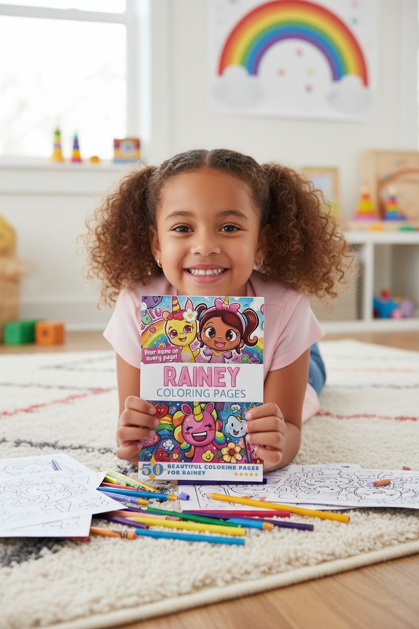 Rainey personal coloring pages