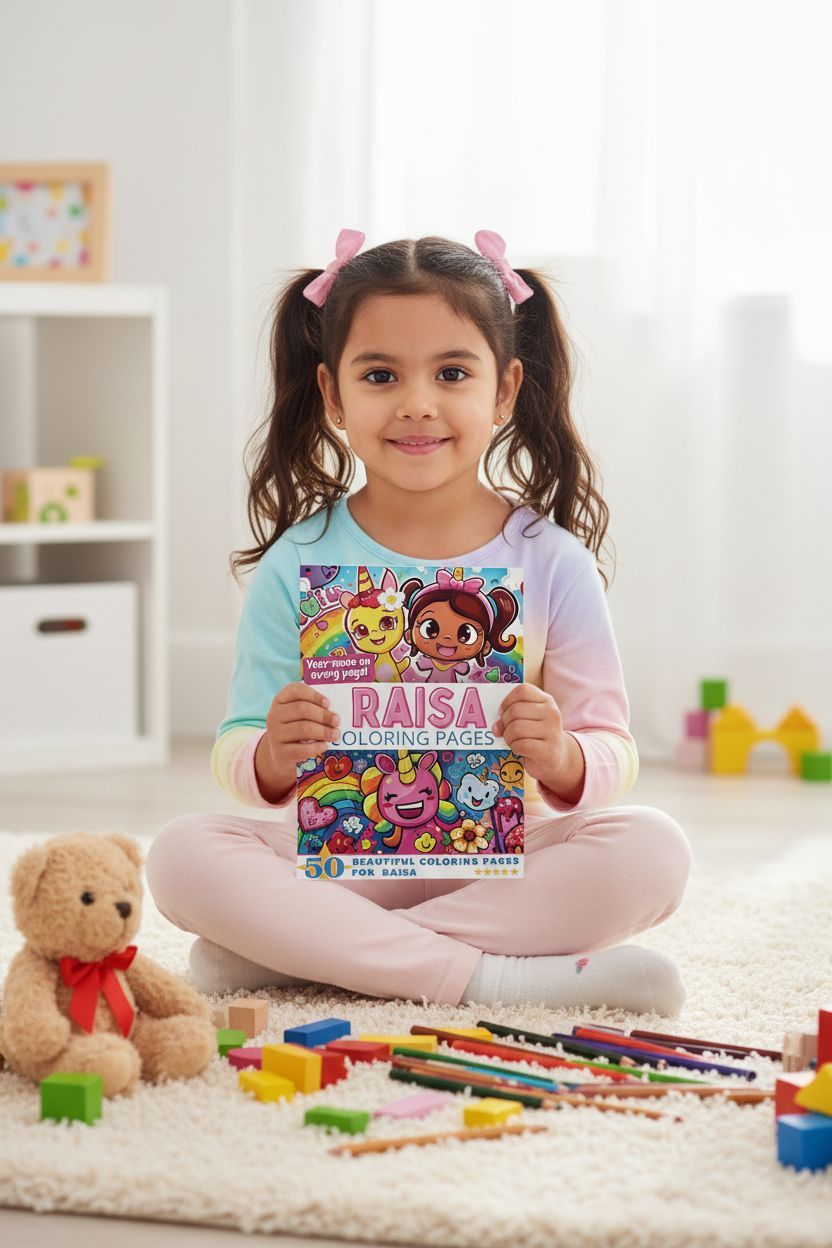 Raisa personal coloring pages