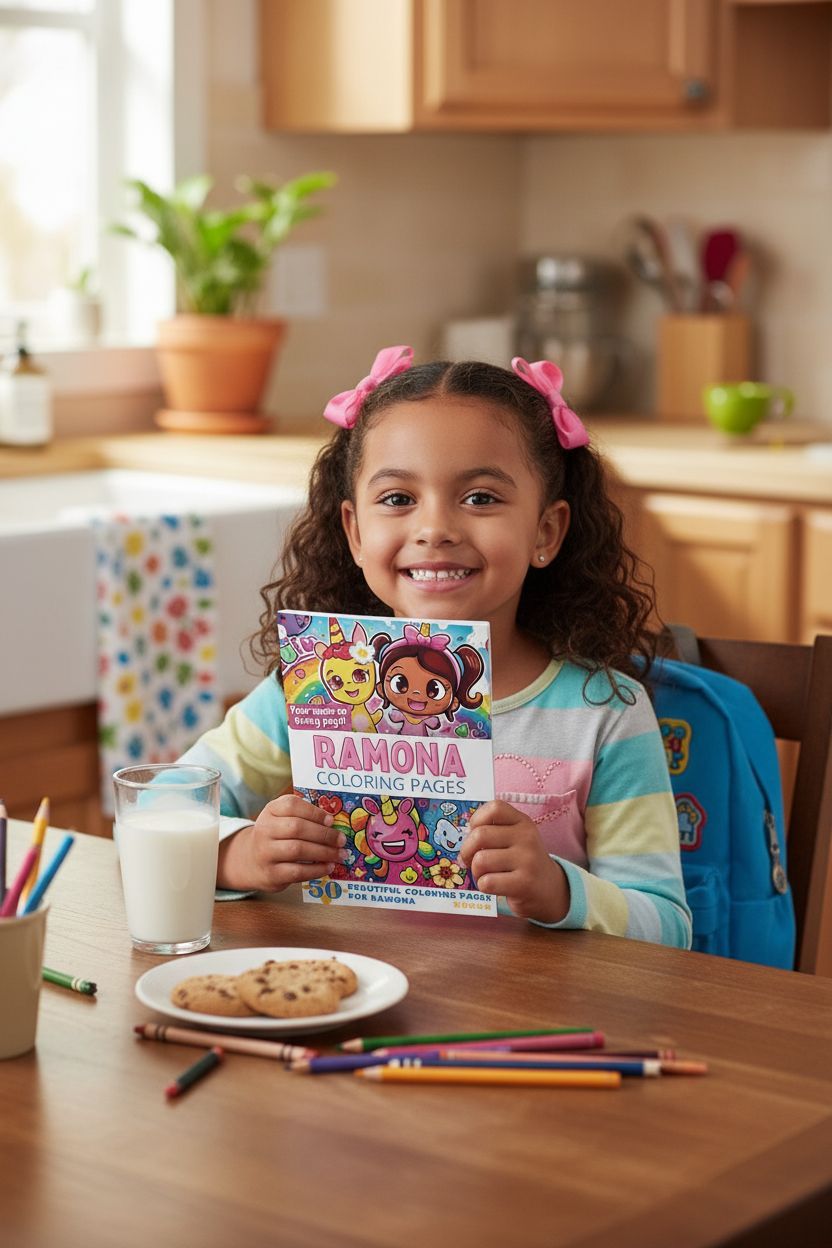 Ramona personal coloring pages