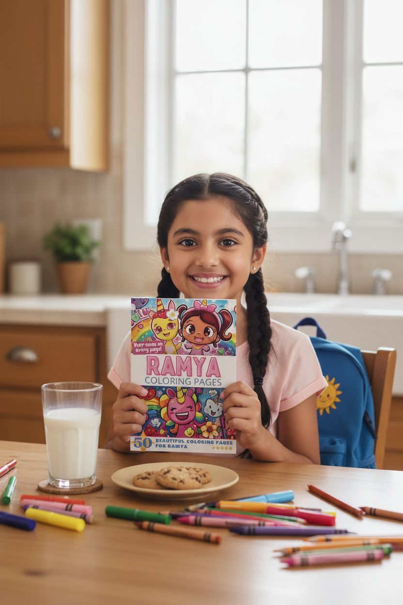 Ramya personal coloring pages