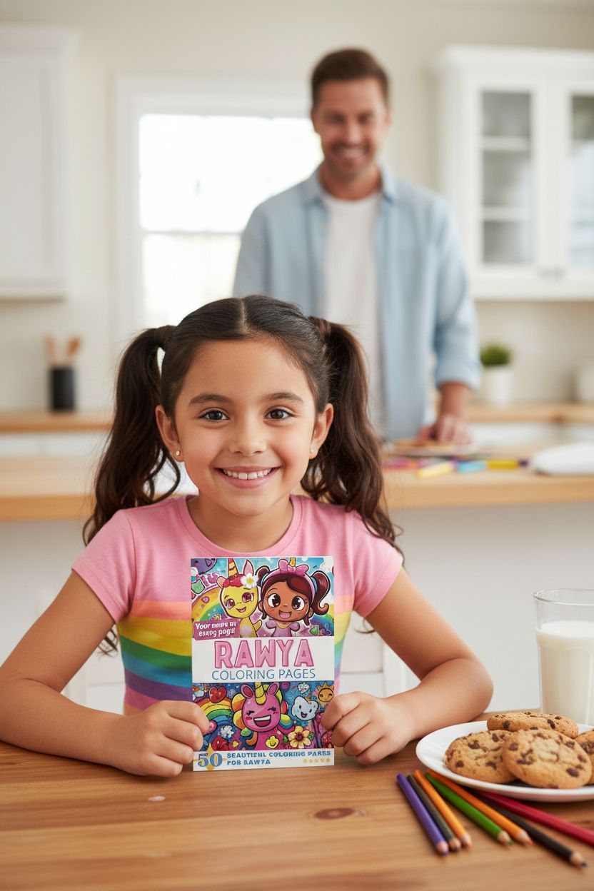 Rawya personal coloring pages