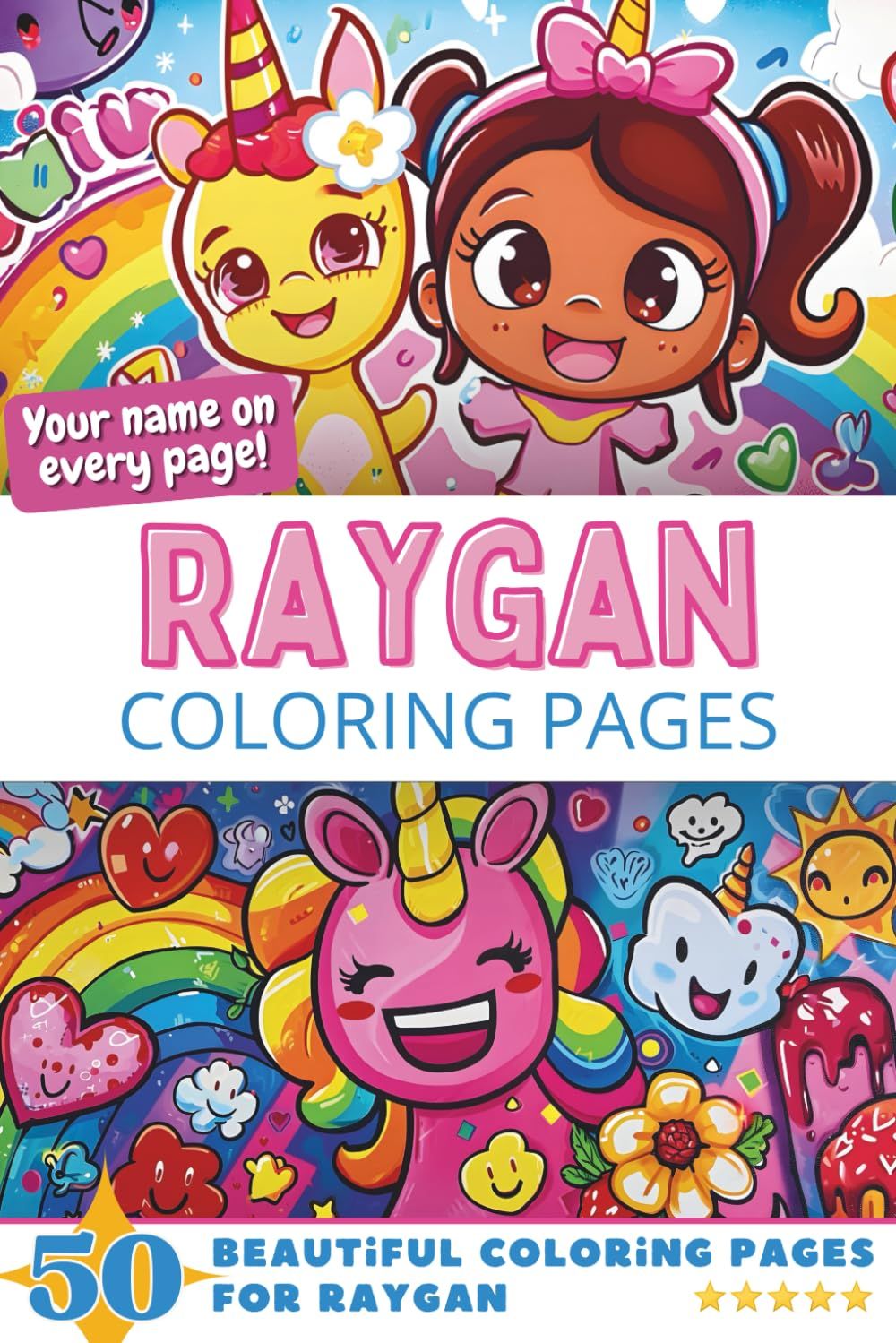 Raygan Coloring Book Cover