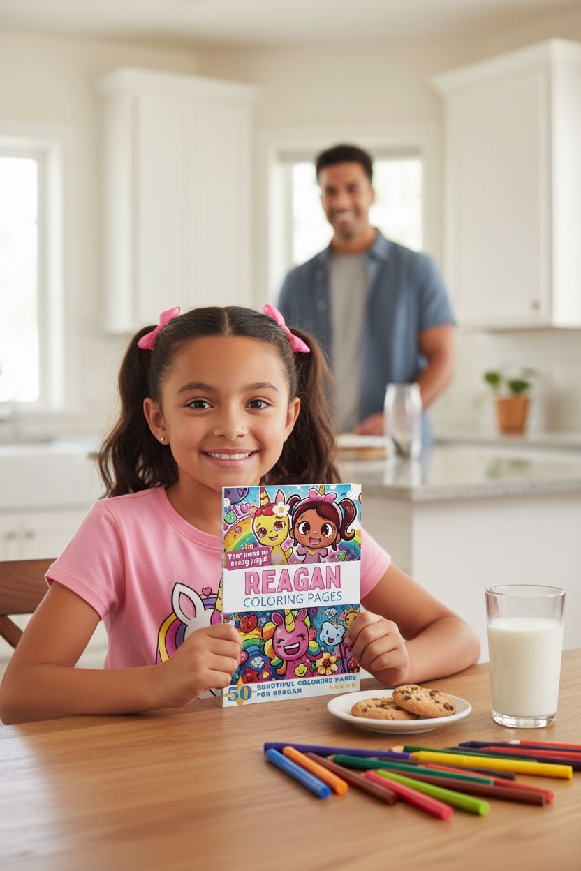 Reagan personal coloring pages