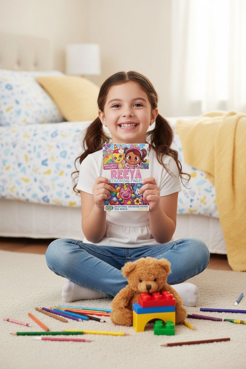 Reeya personal coloring pages