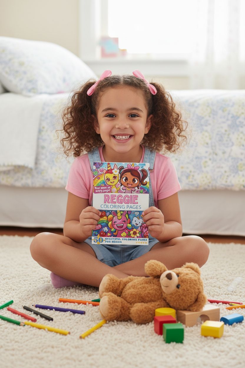 Reggie personal coloring pages