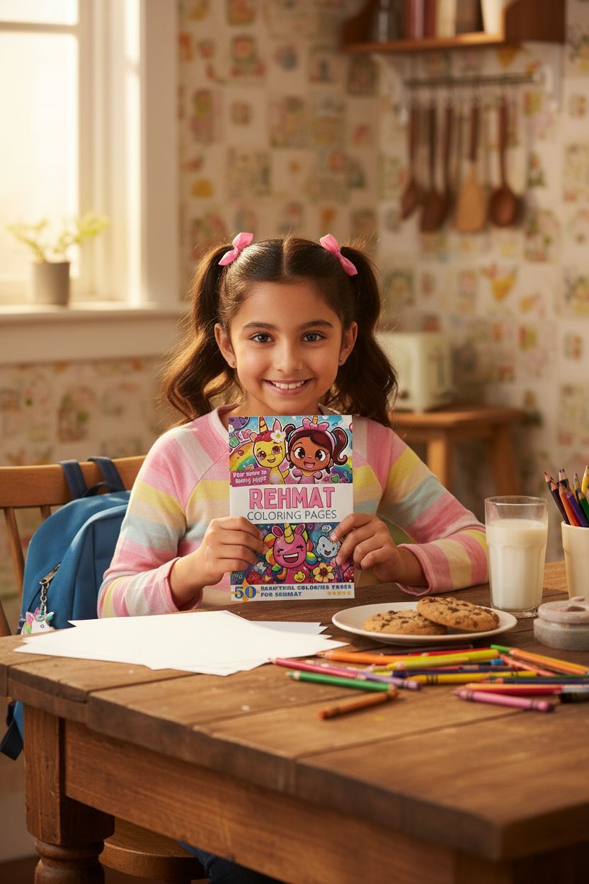 Rehmat personal coloring pages