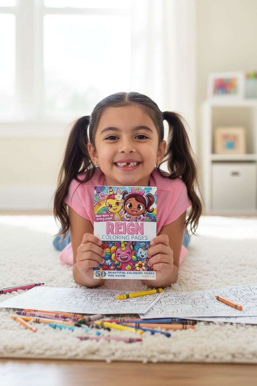 Reign personal coloring pages