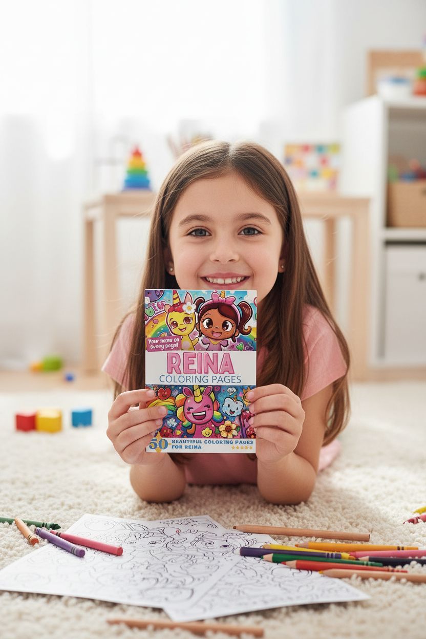 Reina personal coloring pages