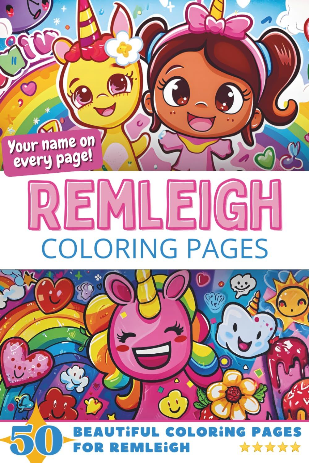 Remleigh Coloring Book Cover
