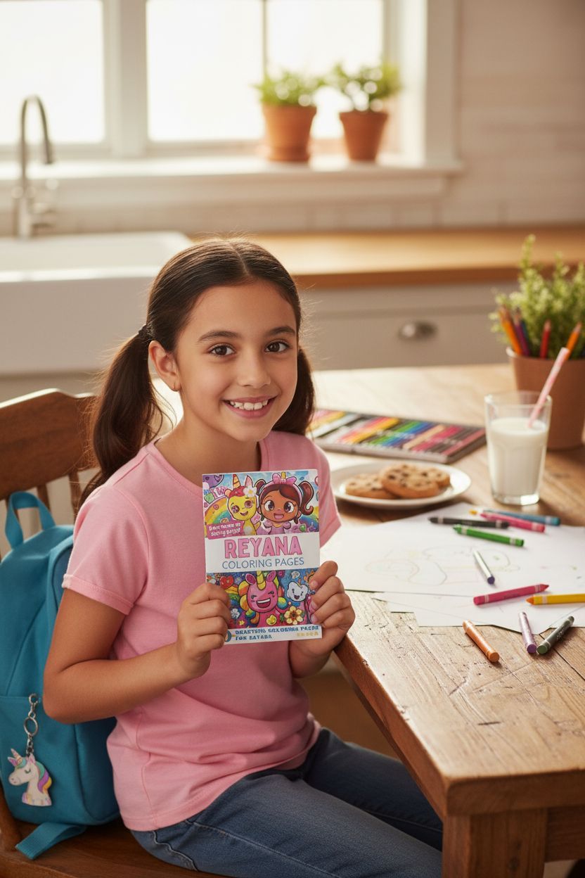 Reyana personal coloring pages