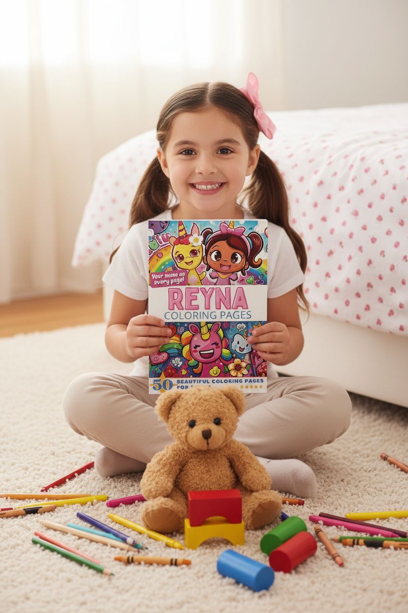 Reyna personal coloring pages