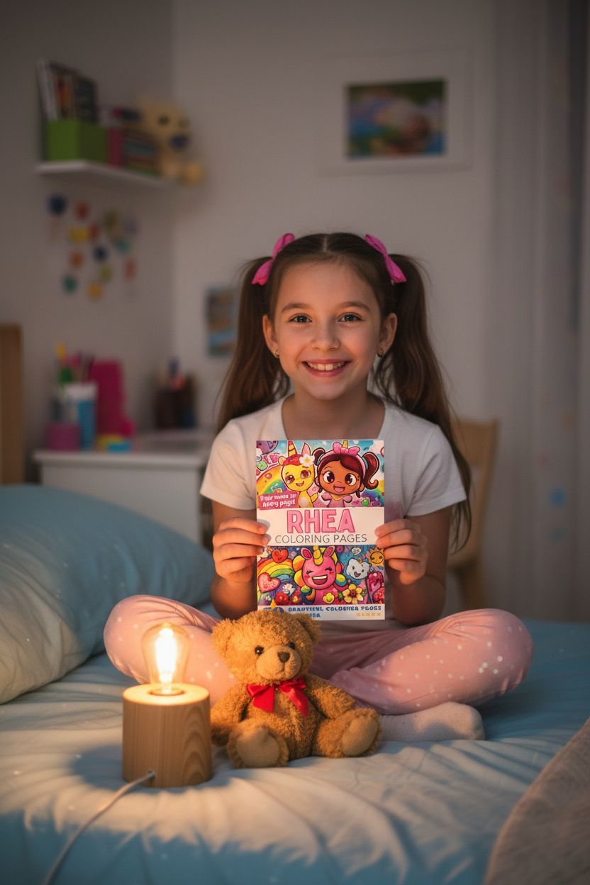 Rhea personal coloring pages