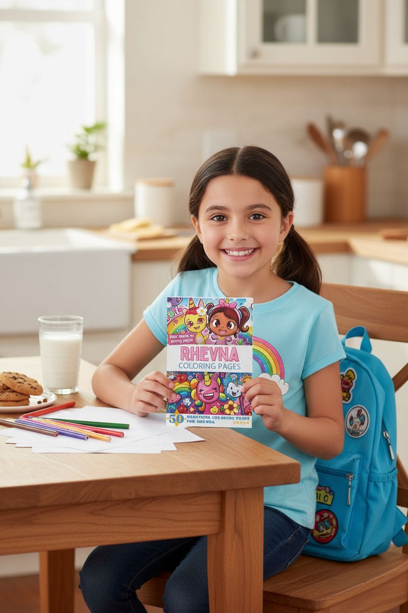 Rhevna personal coloring pages