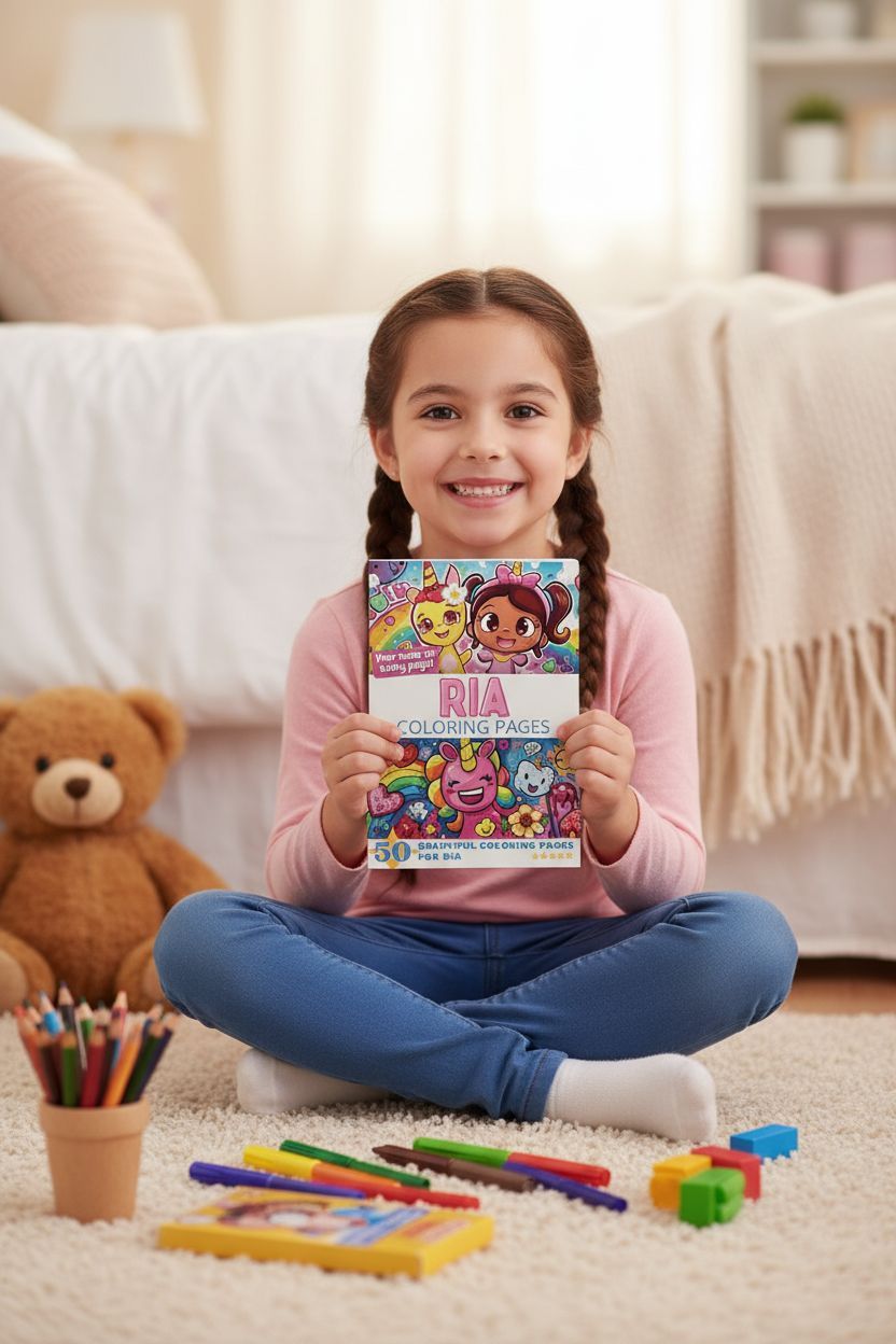 Ria personal coloring pages