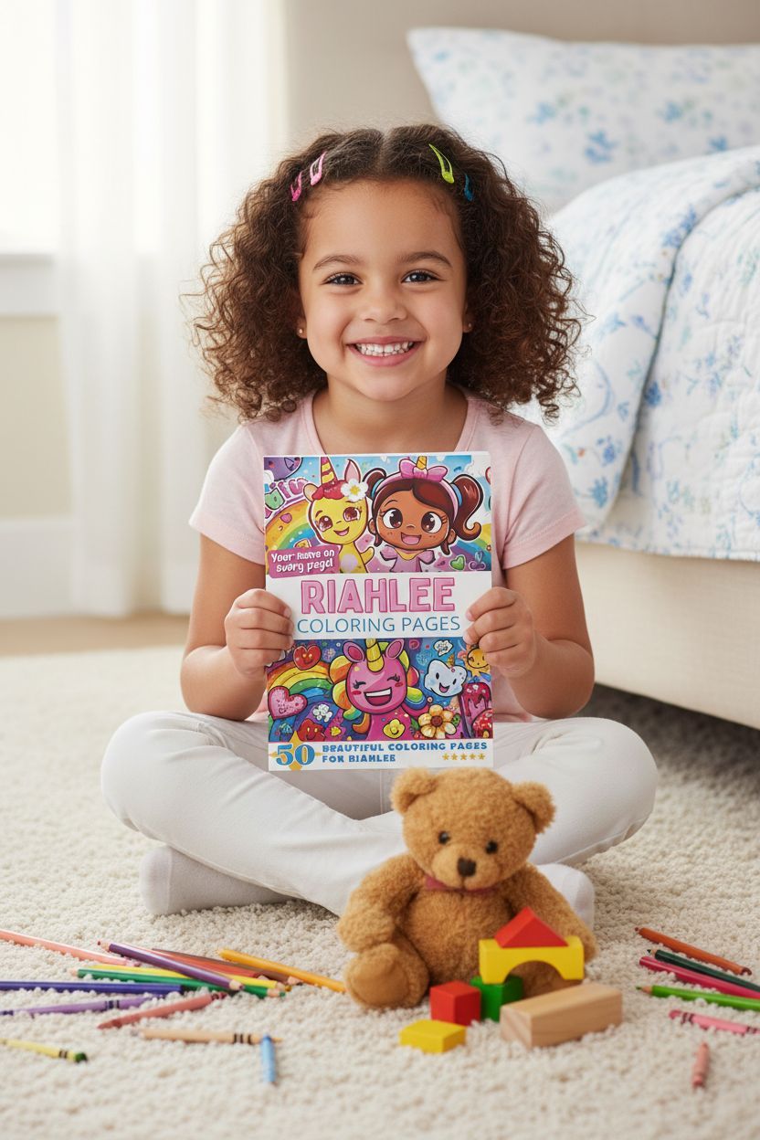 Riahlee personal coloring pages