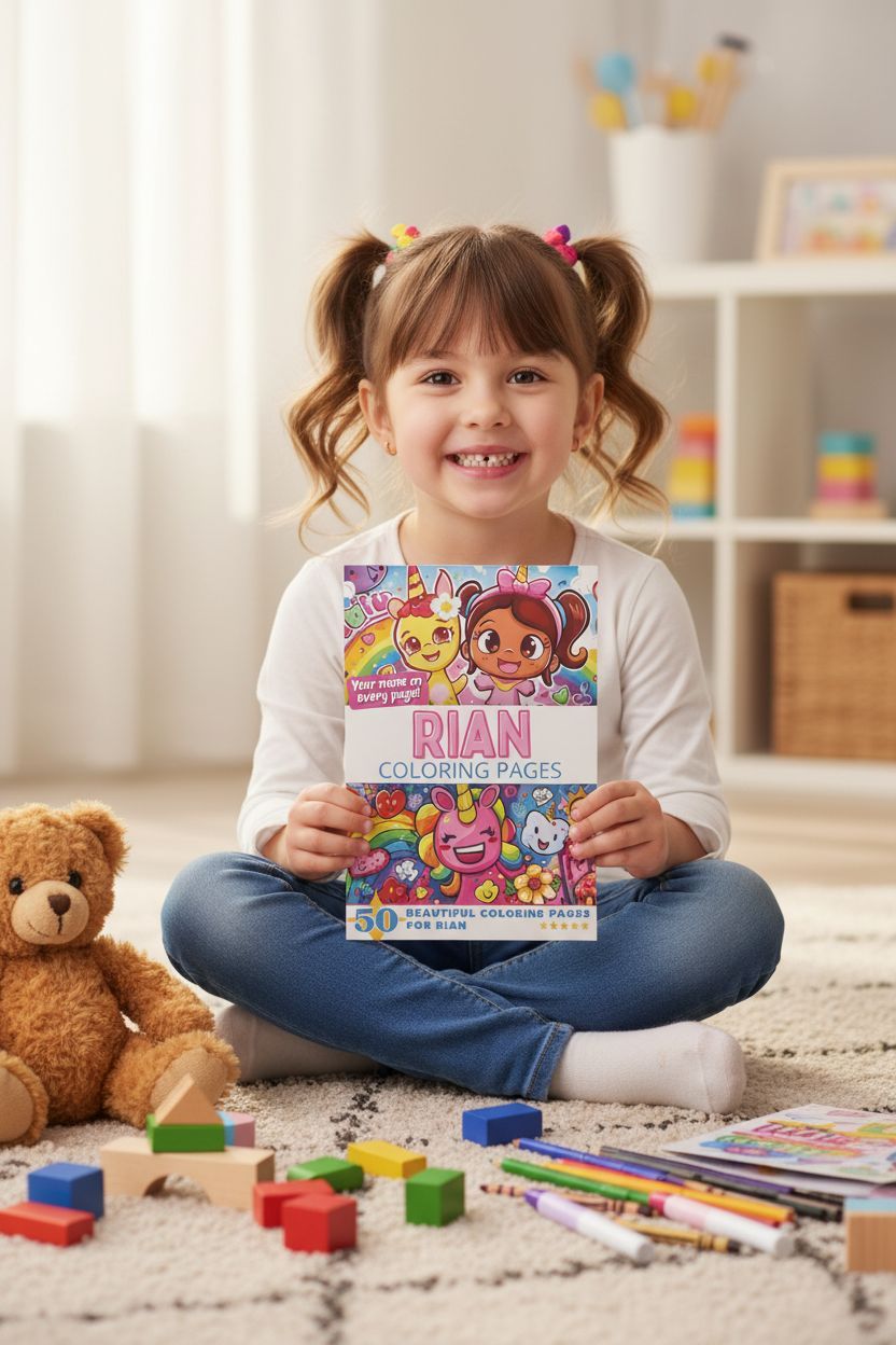 Rian personal coloring pages