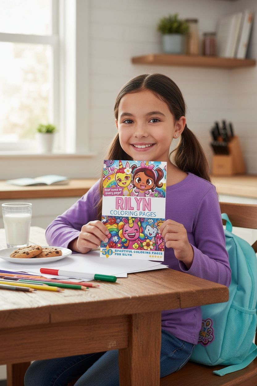 Rilyn personal coloring pages